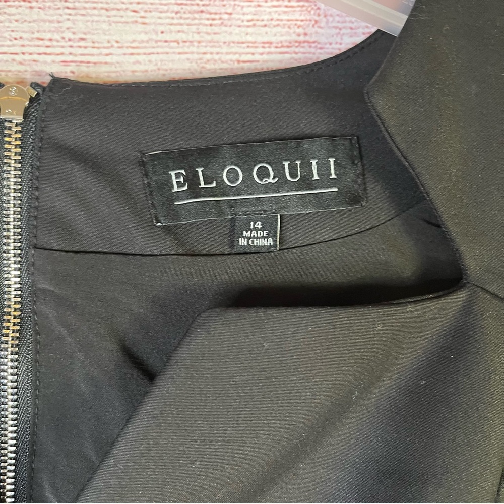 Eloquii NWT Black Dress Size‎ 14 - Picture 5 of 10